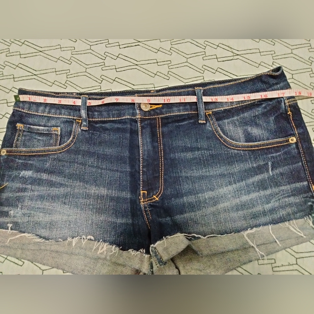 Abercrombie and Fitch size 12 jean shorts - Picture 9 of 12